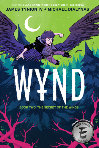 Wynd Book Two: The Secret of the Wings (Wynd) book cover by James Tynion IV
