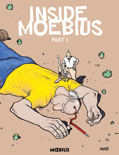 Moebius Library: Inside Moebius Part 1 book cover by Jean Giraud