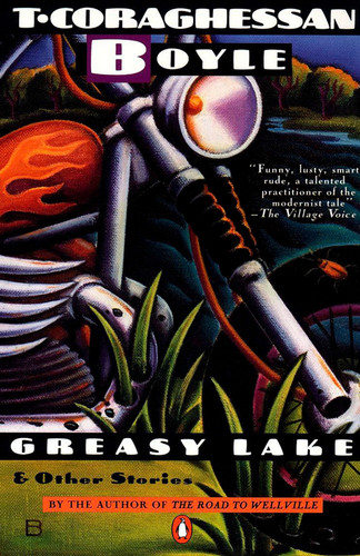 Greasy Lake and Other Stories book cover by T.C. Boyle