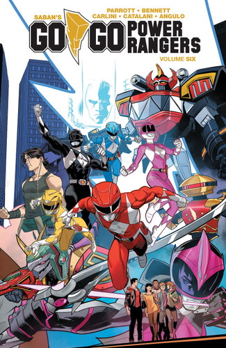 Saban's Go Go Power Rangers Vol. 6 (Saban's Go Go Power Rangers) book cover by Ryan Parrott