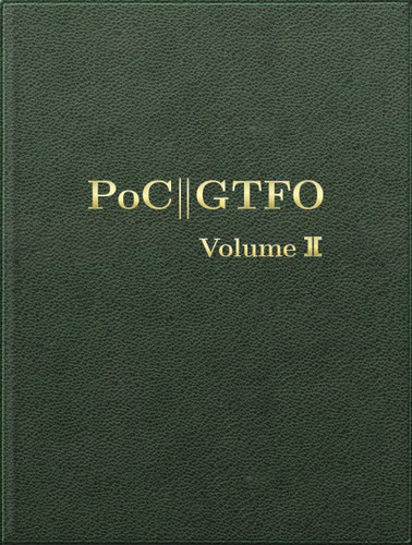 PoC or GTFO, Volume 2 book cover by Manul Laphroaig