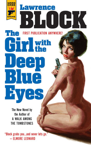 The Girl With the Deep Blue Eyes book cover by Lawrence Block