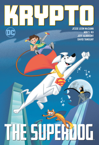 Krypto the Superdog book cover by Jesse Leon McCann