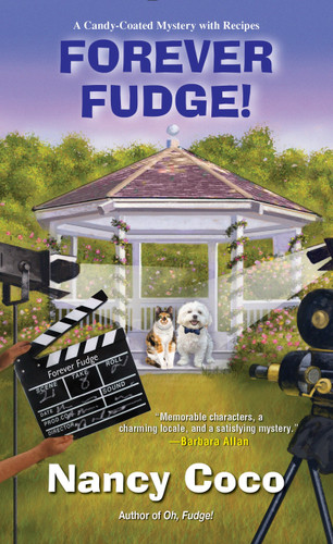 Forever Fudge (A Candy-coated Mystery) book cover by Nancy Coco