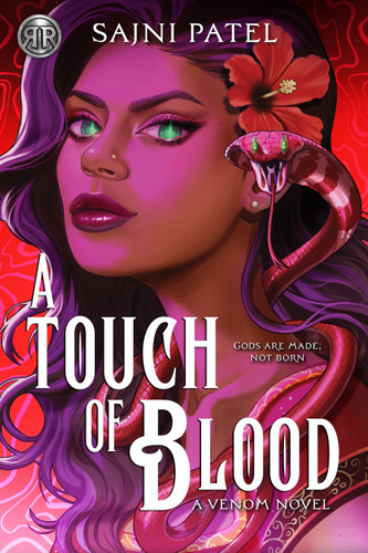 Rick Riordan Presents: A Touch of Blood book cover by Sajni Patel