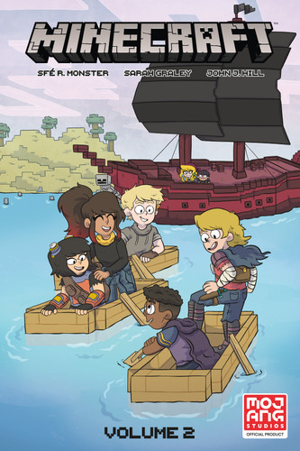 Minecraft Volume 2 (Graphic Novel) book cover by Sfé R. Monster