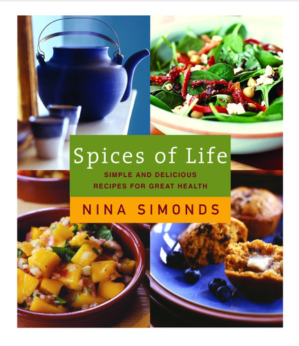 Spices of Life: A Cookbook of Simple and Delicious Recipes for Great Health book cover by Nina Simonds