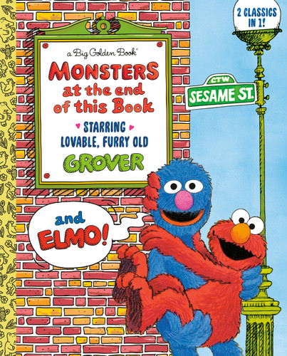 Monsters at the End of This Book (Sesame Street) (Big Golden Book) book cover by Jon Stone