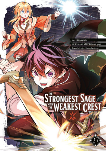 The Strongest Sage with the Weakest Crest 27 (The Strongest Sage with the Weakest Crest) book cover by Shinkoshoto, Liver Jam & POPO (Friendly Land)