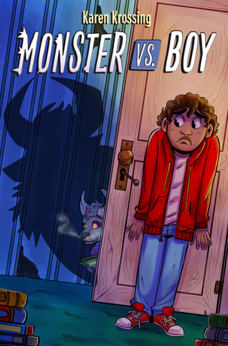 Monster vs. Boy book cover by Karen Krossing