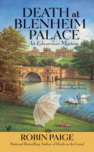 Death at Blenheim Palace (An Edwardian Mystery) book cover by Robin Paige