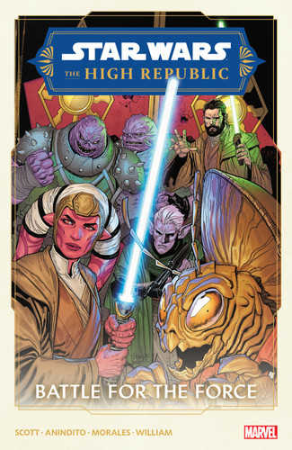 Star Wars: The High Republic Phase II Vol. 2 - Battle For The Force (STAR WARS: THE HIGH REPUBLIC) book cover by Cavan Scott