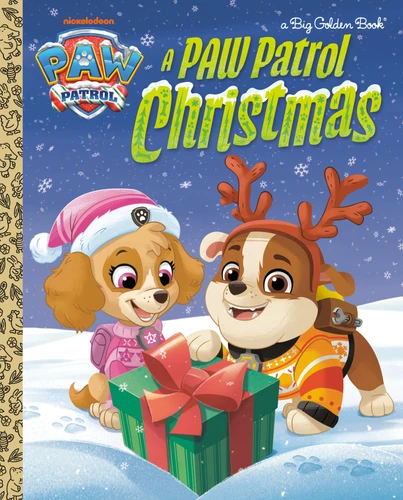 A PAW Patrol Christmas (Big Golden Book) book cover by Frank Berrios