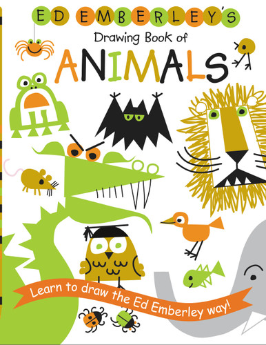 Ed Emberley's Drawing Book of Animals book cover by Ed Emberley