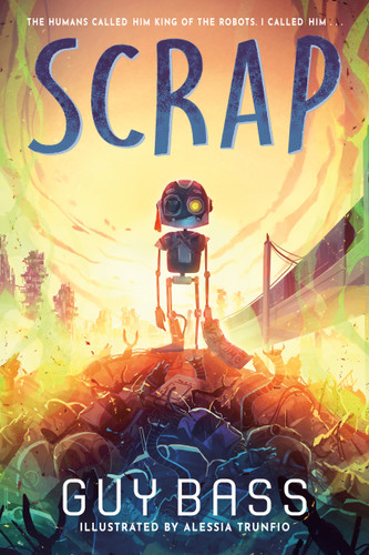 Scrap book cover by Guy Bass