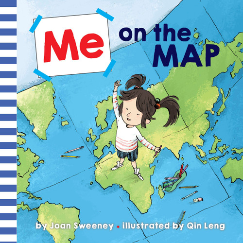 Me on the Map book cover by Joan Sweeney