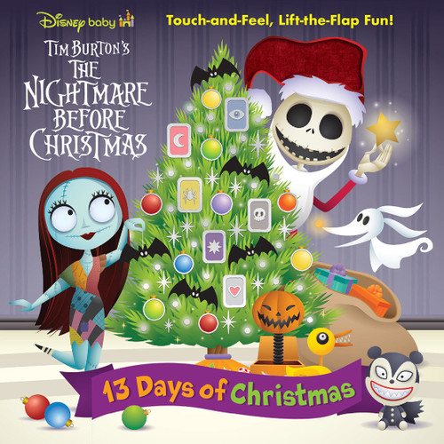 Disney Baby: 13 Days of Christmas: Touch-and-Feel, Lift-the-Flap Fun! book cover by Steven Davison, Carolyn Gardner
