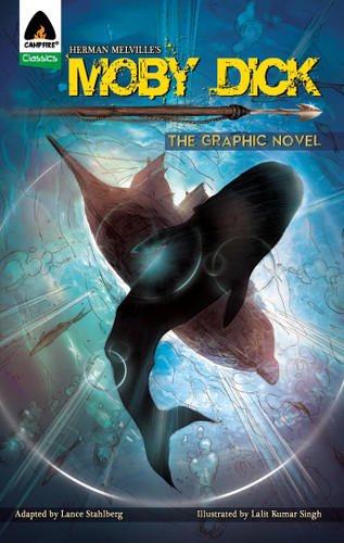 Moby Dick: The Graphic Novel (Campfire Graphic Novels) book cover by Herman Melville