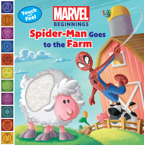 Marvel Beginnings: Spider Man Goes to the Farm (Marvel Beginnings) book cover by Steve Behling