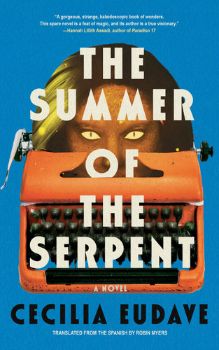 The Summer of the Serpent book cover by Cecilia Eudave