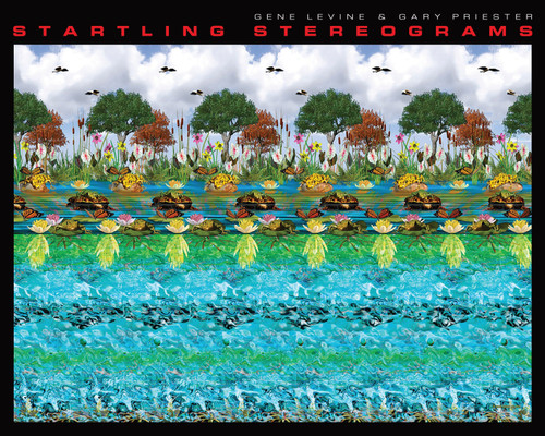 Startling Stereograms book cover by Gene Levine, Gary Priester