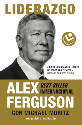 Liderazgo / Leading book cover by Alex Ferguson, Michael Moritz