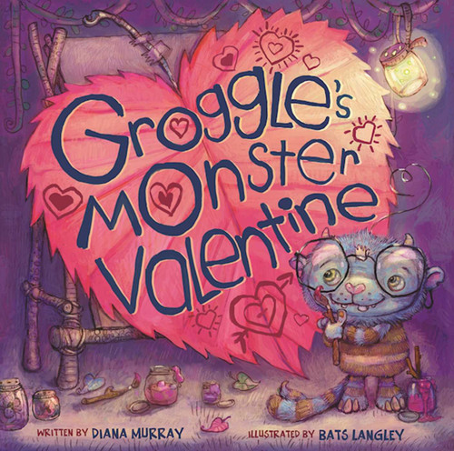 Groggle's Monster Valentine (Groggle's Monster Books) book cover by Diana Murray