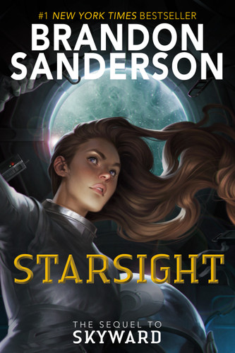 Starsight (The Skyward Series) book cover by Brandon Sanderson