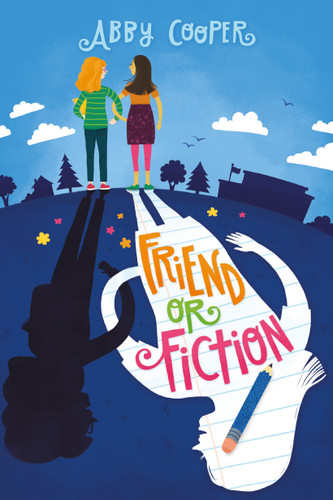 Friend or Fiction book cover by Abby Cooper