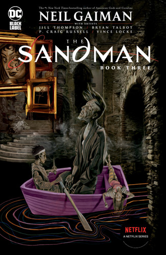 The Sandman Book Three book cover by Neil Gaiman
