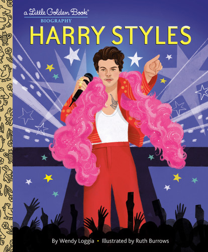 Harry Styles: A Little Golden Book Biography (Little Golden Book Biographies) book cover by Wendy Loggia