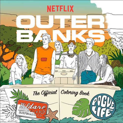 Outer Banks: The Official Coloring Book book cover by Random House Worlds
