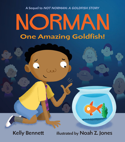 Norman: One Amazing Goldfish! book cover by Kelly Bennett