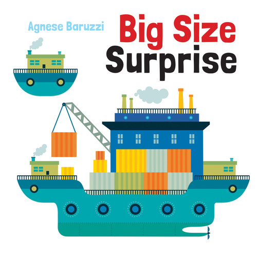Big Size Surprise book cover by Agnese Baruzzi