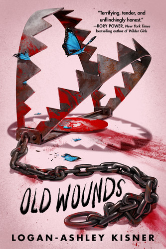 Old Wounds book cover by Logan-Ashley Kisner