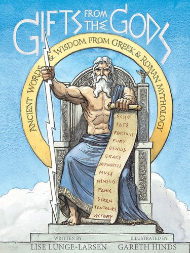 Gifts from the Gods: Ancient Words and Wisdom from Greek and Roman Mythology book cover by Lise Lunge-Larsen