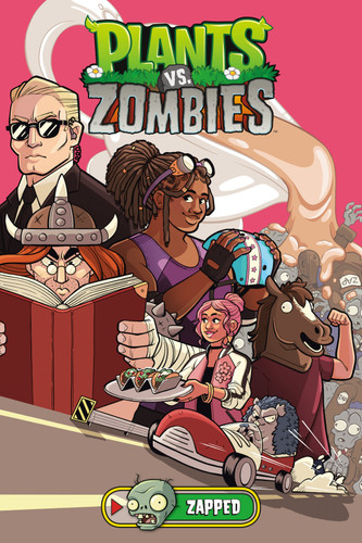 Plants vs. Zombies Volume 23: Zapped (Plants vs. Zombies) book cover by Paul Tobin