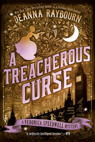 A Treacherous Curse (A Veronica Speedwell Mystery) book cover by Deanna Raybourn
