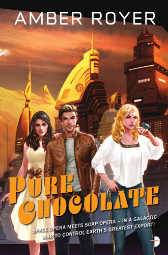 Pure Chocolate: The Chocoverse Book II (The Chocoverse) book cover by Amber Royer