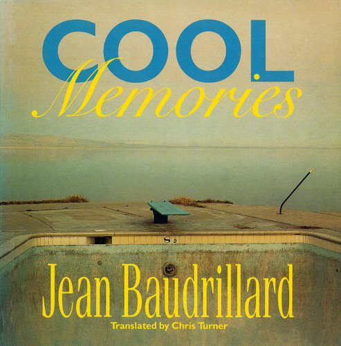 Cool Memories book cover by Jean Baudrillard