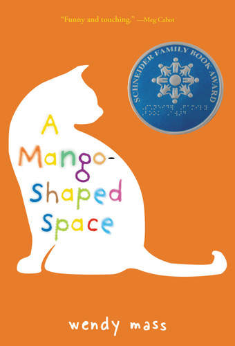 A Mango-Shaped Space book cover by Wendy Mass