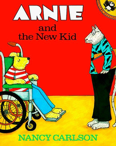 Arnie and the New Kid book cover by Nancy Carlson