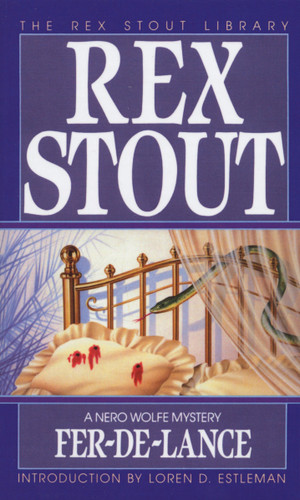 Fer-de-Lance (Nero Wolfe) book cover by Rex Stout