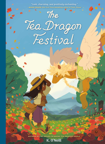 The Tea Dragon Festival: (A Graphic Novel) (The Tea Dragon Series) book cover by K. O'Neill