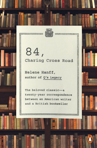 84, Charing Cross Road book cover by Helene Hanff