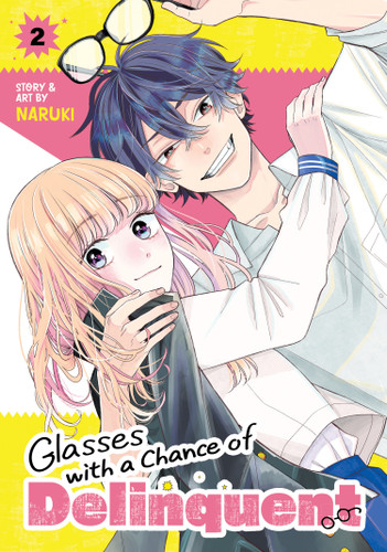 Glasses with a Chance of Delinquent Vol. 2 (Glasses With a Chance of Delinquent) book cover by Naruki