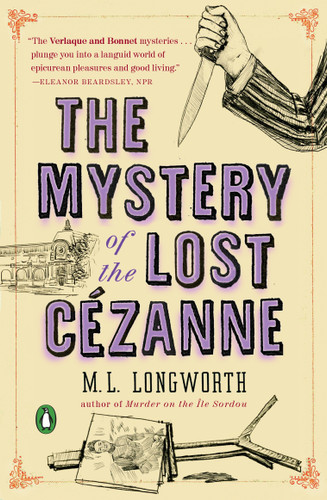 The Mystery of the Lost Cezanne (A Provençal Mystery) book cover by M. L. Longworth