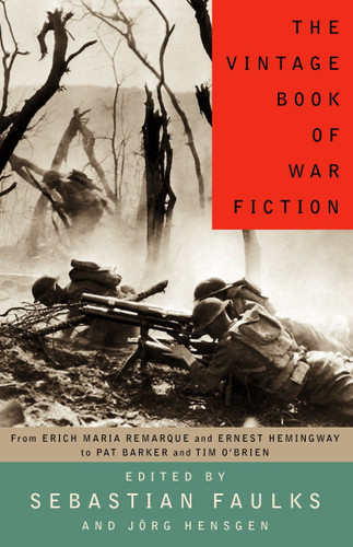 The Vintage Book of War Fiction book cover by 