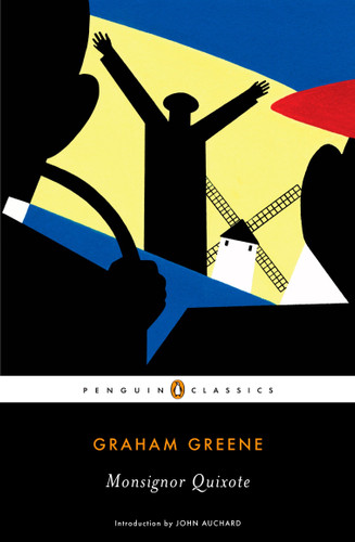 Monsignor Quixote book cover by Graham Greene