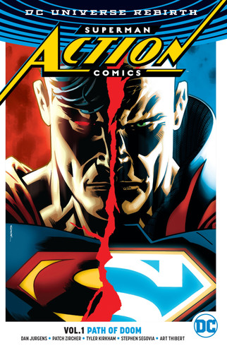 Superman: Action Comics Vol. 1: Path Of Doom (Rebirth) book cover by Dan Jurgens